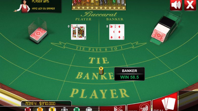 Khi chơi Baccarat online tại Topzo, bạn có thể lựa chọn nhiều loại cược khác nhau