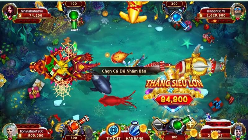 Trong game bắn cá tại Topzo người chơi có thể nâng cấp súng 