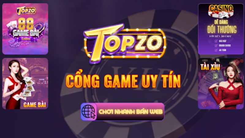 Việc đăng nhập vào tài khoản Topzo giúp bạn dễ dàng tham gia vào các hoạt động cá cược